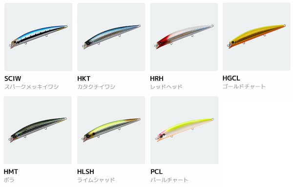 DUEL LIPLESS MINNOW color